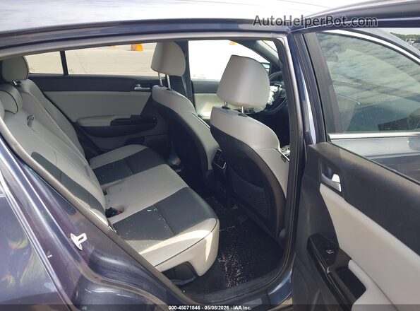 KNDPN3AC7J7466351 2018 KIA SPORTAGE Gray VIN კოდის სტიკერის ხედი
