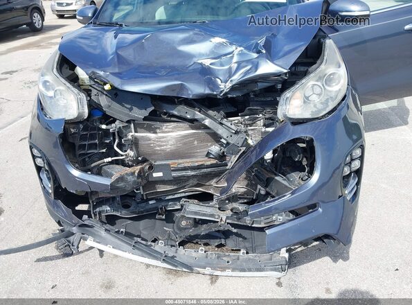 KNDPN3AC7J7466351 2018 KIA SPORTAGE Gray წინა ხედი