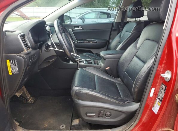 KNDPN3AC7K7527778 2019 KIA SPORTAGE Red 
