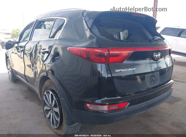 KNDPN3AC8H7099079 2017 KIA SPORTAGE Black Rear left