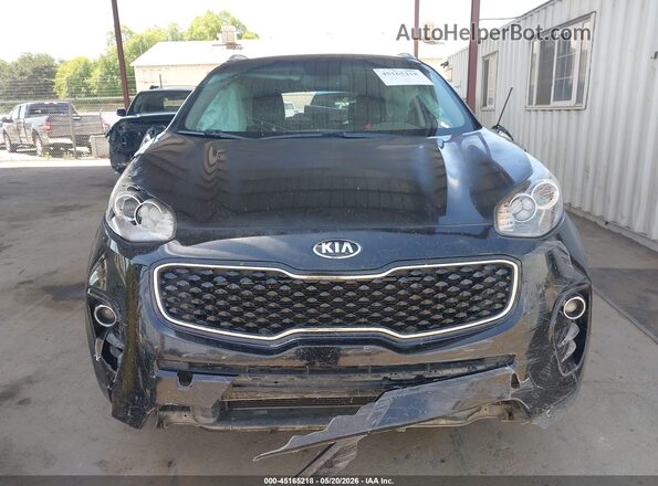 KNDPN3AC8H7099079 2017 KIA SPORTAGE Black Rear interior view