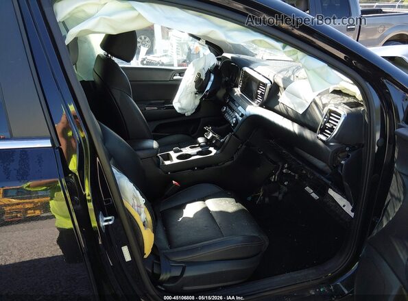 KNDPN3AC8N7950146 2022 KIA SPORTAGE Black Front interior view