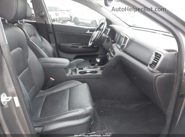 KNDPN3ACXJ7386610 2018 KIA SPORTAGE Gray Սալոնի դիմացի տեսք