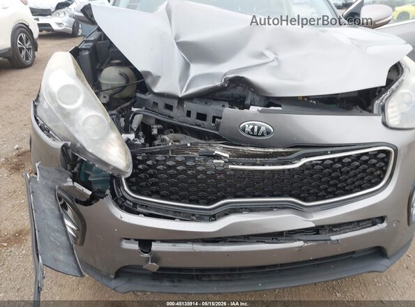 KNDPN3ACXJ7386610 2018 KIA SPORTAGE Gray Դիմացի տեսք