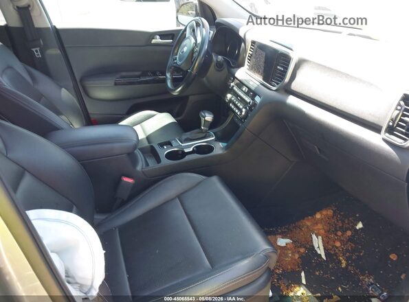 KNDPN3ACXN7010351 2022 KIA SPORTAGE Gray Widok wnętrza z przodu