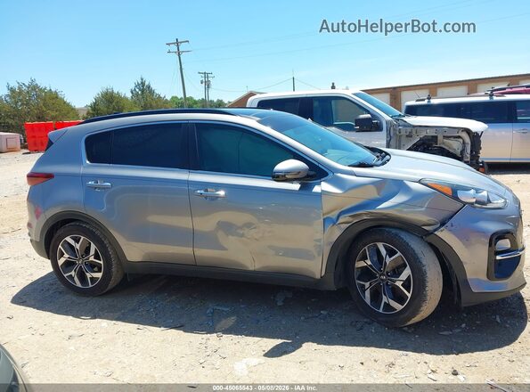 KNDPN3ACXN7010351 2022 KIA SPORTAGE Gray Widok wnętrza z tyłu