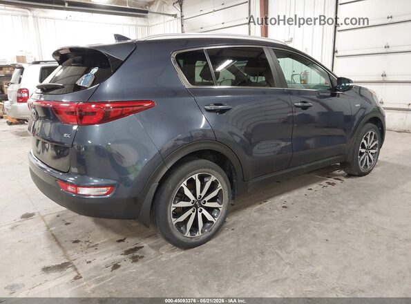 KNDPNCAC2K7548232 2019 KIA SPORTAGE Blue უკანა მარჯვენა