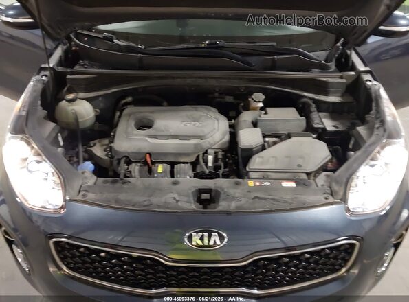 KNDPNCAC2K7548232 2019 KIA SPORTAGE Blue უკანა ხედი