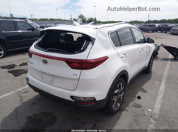 KNDPNCAC4L7788481 2020 KIA SPORTAGE White Trasero derecho