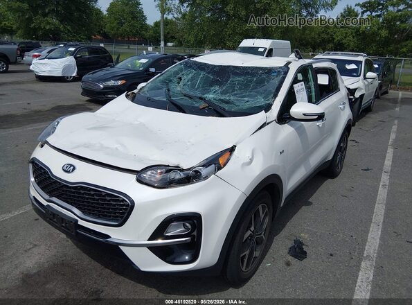 KNDPNCAC4L7788481 2020 KIA SPORTAGE White Vista tres cuartos delantera izquierda