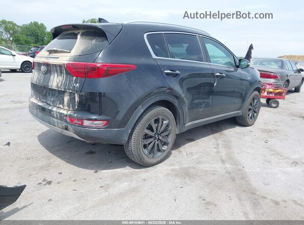 KNDPNCAC6J7443756 2018 KIA SPORTAGE Black Հետևի աջ