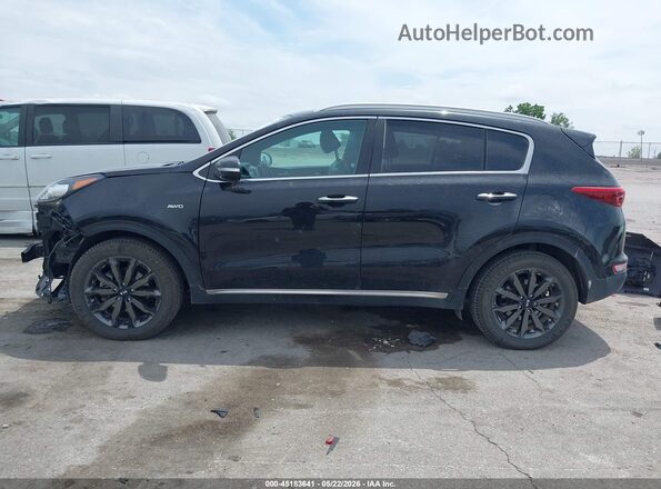 KNDPNCAC6J7443756 2018 KIA SPORTAGE Black Սալոնի 360 աստիճան տեսք