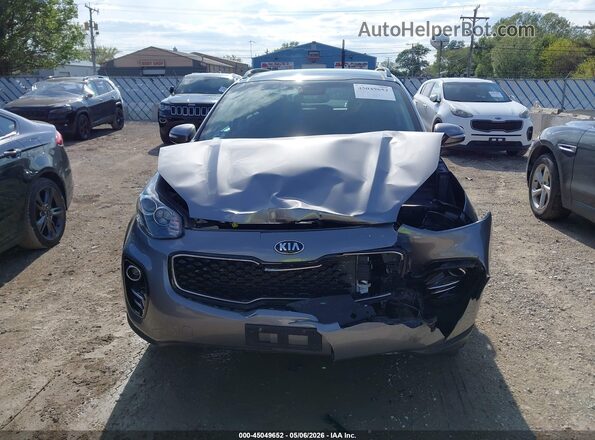 KNDPNCAC9K7508570 2019 KIA SPORTAGE Gray Սարքավորումների վահանակի տեսք