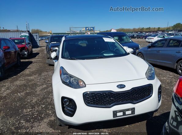 KNDPNCAC9K7611133 2019 KIA SPORTAGE White Widok zestawu wskaźników