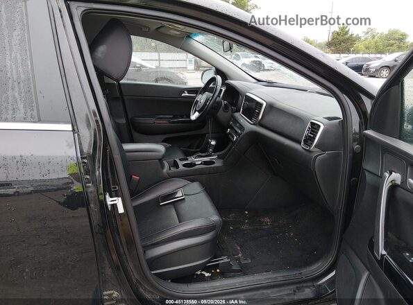 KNDPNCAC9L7804111 2020 KIA SPORTAGE Черный Вид салона спереди