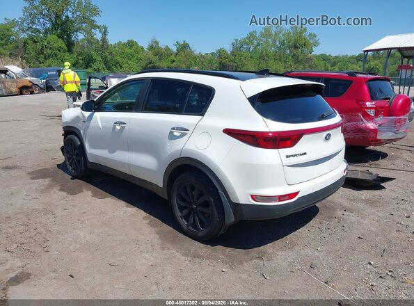 KNDPNCACXJ7352991 2018 KIA SPORTAGE White Հետևի ձախ