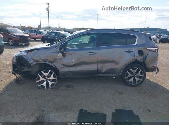 KNDPR3A62K7551923 2019 KIA SPORTAGE Gray Սալոնի 360 աստիճան տեսք