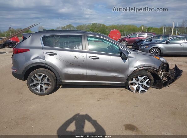KNDPR3A62K7551923 2019 KIA SPORTAGE Gray Սալոնի հետևի տեսք