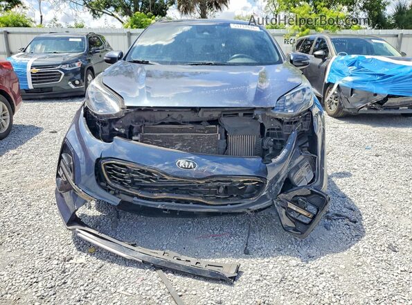 KNDPR3A62L7789515 2020 KIA SPORTAGE Blue Вид спереду