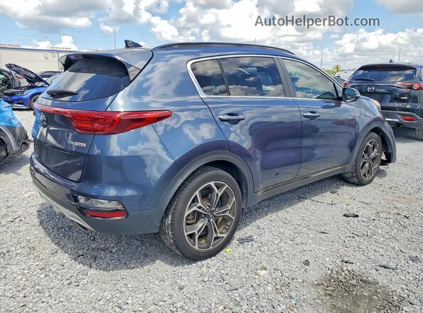 KNDPR3A62L7789515 2020 KIA SPORTAGE Blue Задня права чверть