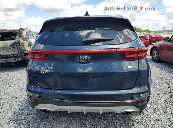 KNDPR3A62L7789515 2020 KIA SPORTAGE Blue Вид ззаду
