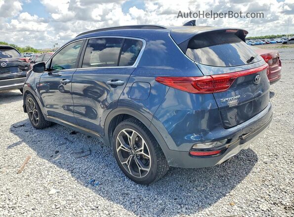 KNDPR3A62L7789515 2020 KIA SPORTAGE Blue Задня ліва чверть