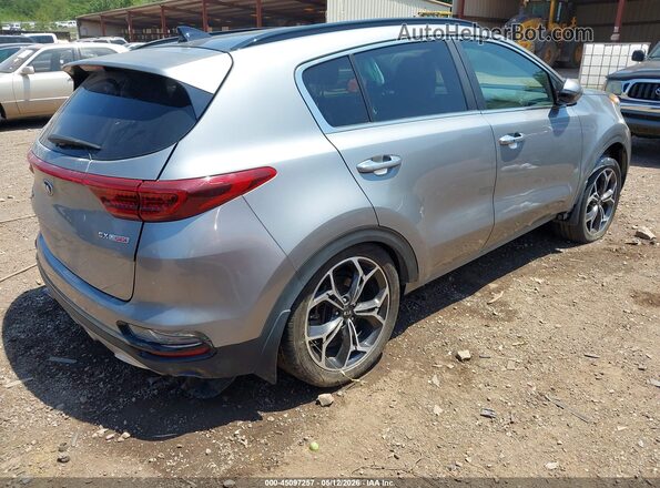 KNDPR3A62M7852565 2021 KIA SPORTAGE Silver Задня права чверть