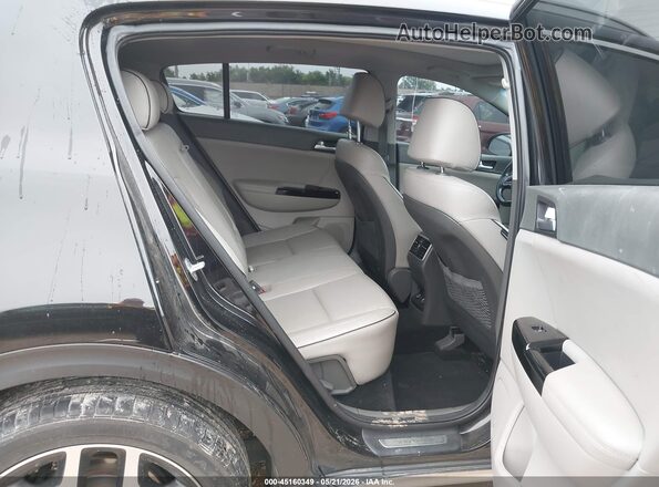 KNDPR3A64H7085551 2017 KIA SPORTAGE Black Widok naklejki z numerem VIN
