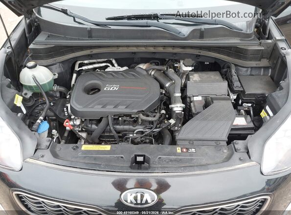 KNDPR3A64H7085551 2017 KIA SPORTAGE Black Widok z tyłu