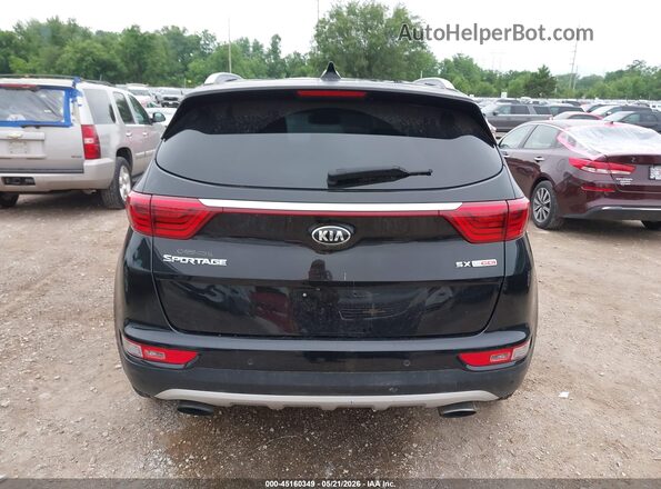KNDPR3A64H7085551 2017 KIA SPORTAGE Black 