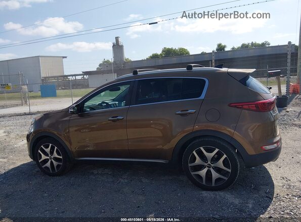 KNDPR3A64H7099319 2017 KIA SPORTAGE Orange Панорамний вид салону 360°