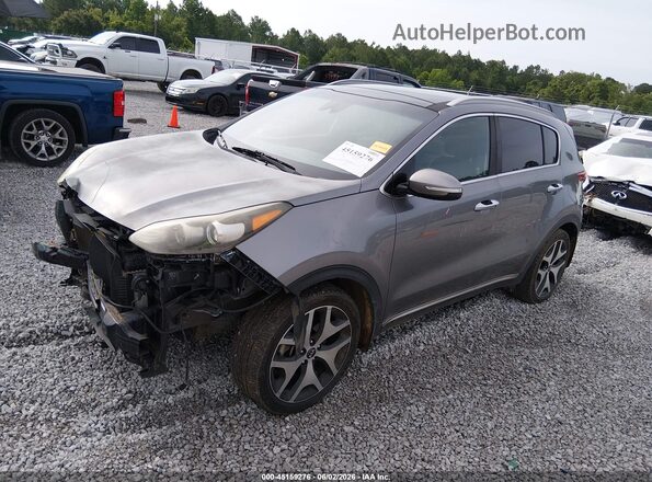 KNDPR3A69H7186469 2017 KIA SPORTAGE Gray 