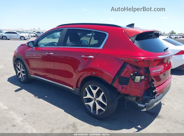 KNDPR3A69K7625922 2019 KIA SPORTAGE Red 