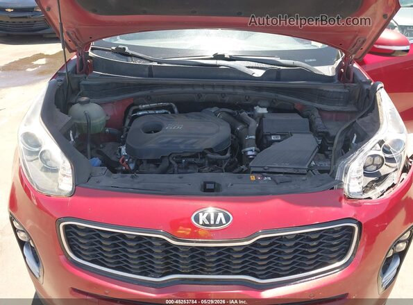 KNDPR3A69K7625922 2019 KIA SPORTAGE Red 