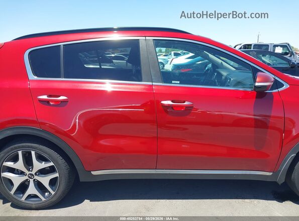 KNDPR3A69K7625922 2019 KIA SPORTAGE Red 