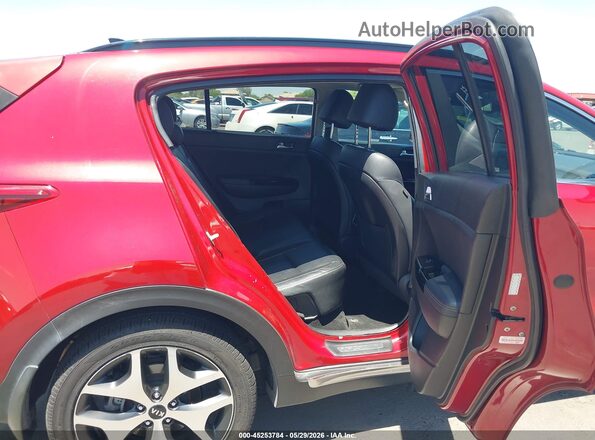 KNDPR3A69K7625922 2019 KIA SPORTAGE Red 