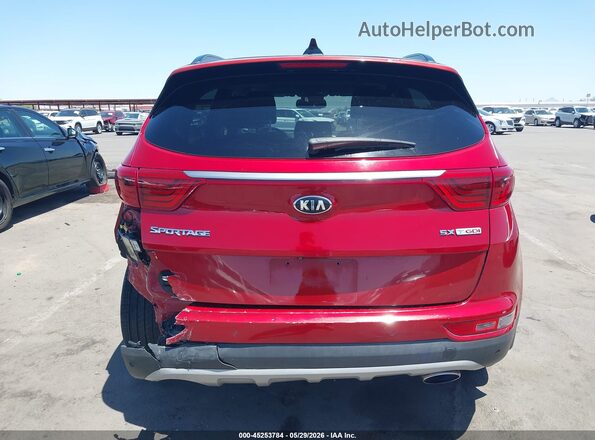 KNDPR3A69K7625922 2019 KIA SPORTAGE Red 