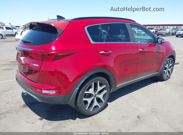 KNDPR3A69K7625922 2019 KIA SPORTAGE Red 