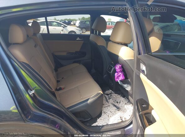 KNDPRCA67N7006272 2022 KIA SPORTAGE Blue VIN კოდის სტიკერის ხედი