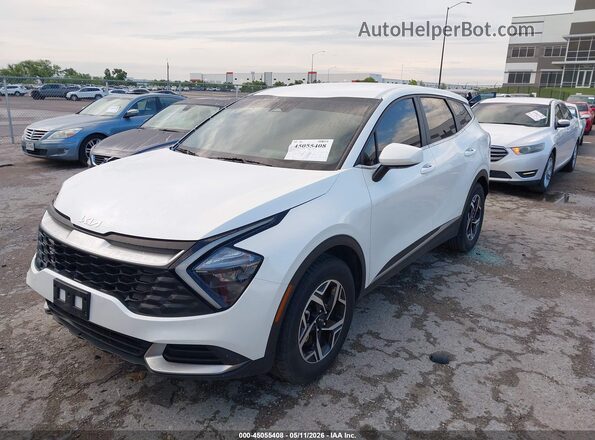 KNDPU3AF3P7160706 2023 KIA SPORTAGE White Առջևի ձախ երեք քառորդ տեսարան