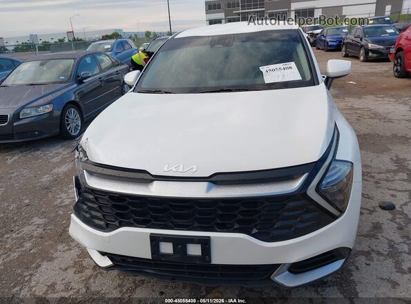 KNDPU3AF3P7160706 2023 KIA SPORTAGE White Սարքավորումների վահանակի տեսք