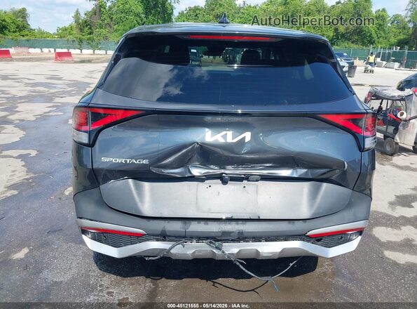 KNDPU3AF5P7034590 2023 KIA SPORTAGE Black Вид спереду