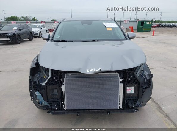 KNDPU3AF5P7101205 2023 KIA SPORTAGE Серый Вид задней части салона