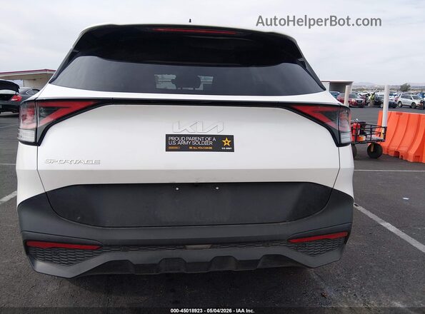 KNDPU3DF1R7258034 2024 KIA SPORTAGE White 