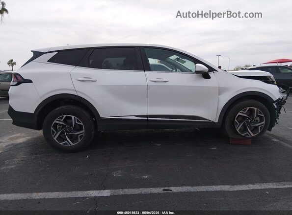 KNDPU3DF1R7258034 2024 KIA SPORTAGE White Vista interior trasera