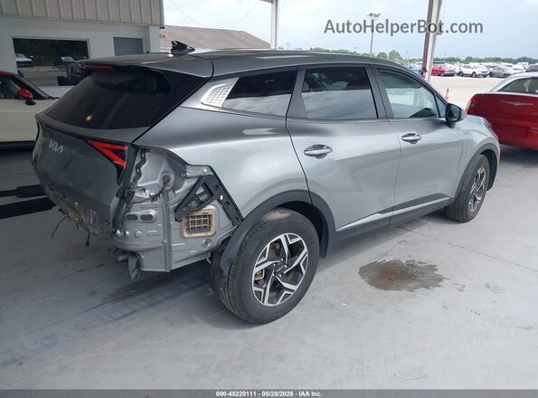 KNDPU3DF4R7259081 2024 KIA SPORTAGE Серый Задняя правая четверть
