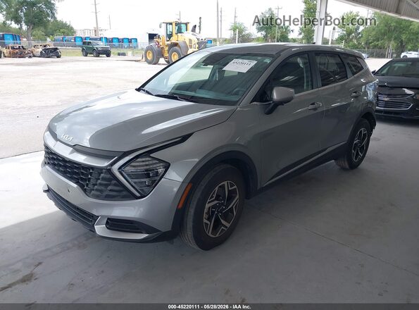 KNDPU3DF4R7259081 2024 KIA SPORTAGE Серый Передняя левая четверть