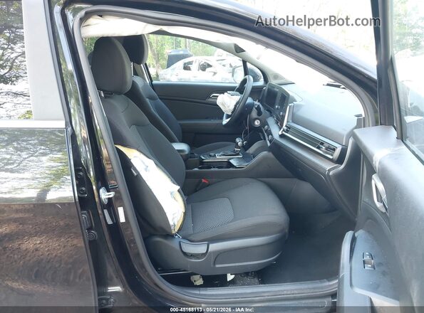 KNDPU3DF5R7214943 2024 KIA SPORTAGE Black წინა სალონის ხედი