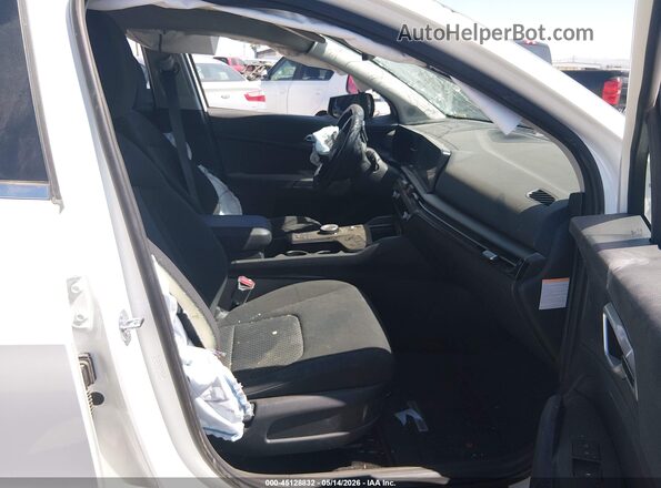 KNDPU3DG2T7343478 2026 KIA SPORTAGE HYBRID White Widok wnętrza z przodu