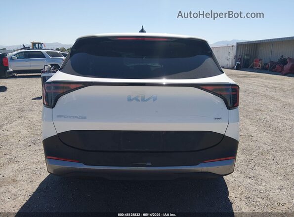 KNDPU3DG2T7343478 2026 KIA SPORTAGE HYBRID White 